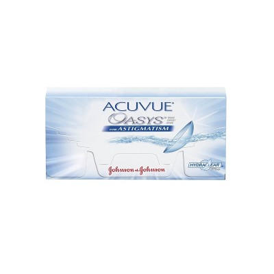 Lentes de contato Acuvue Oasys for Astigmatismo - 1 caixa + 1 Renu Fresh 475ml