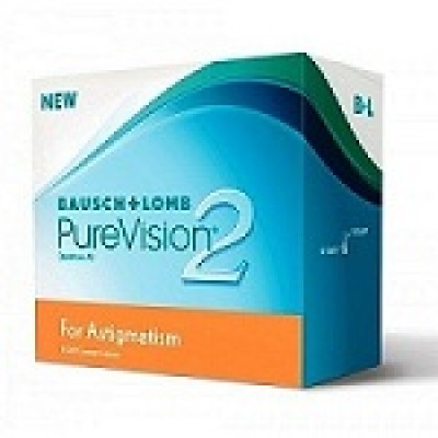 Lentes de contato Purevision 2 Toric - 1 caixa + 1 Renu Fresh 475ml