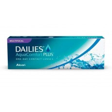 Lentes de contato Dailies Aquacomfort Plus Multifocal - 1 caixa