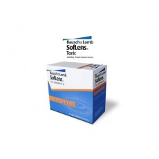 Lentes de contato Soflens Toric for Astigmatismo - 1 caixa + 1 Renu Fresh 475ml