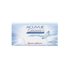 Lentes de contato Acuvue Oasys for Astigmatismo - 1 caixa + 1 Renu Advanced 475ml