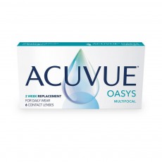 Lentes de contato Acuvue Oasys Multifocal - 1 caixa