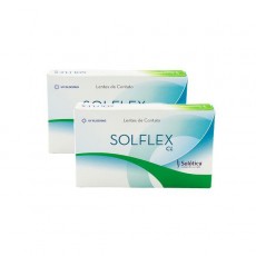 Lentes de contato Solflex Aspheric CL - 2 caixas