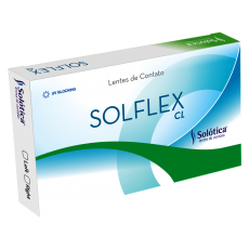 Lentes de contato Solflex Aspheric CL - 1 caixa