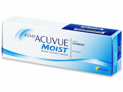 SDM Lentes - Lentes de contato 1Day Acuvue Moist – 1 caixa