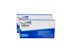 SDM Lentes - Lentes de contato Soflens 59 Comfort – 2 caixas + 1 Renu Advanced 475ml