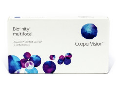 SDM Lentes - Lentes de contato Biofinity Multifocal – 1 caixa