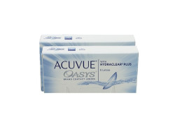 SDM Lentes - Lentes de contato Acuvue Oasys – 2 caixas + 1 Renu Fresh 475ml