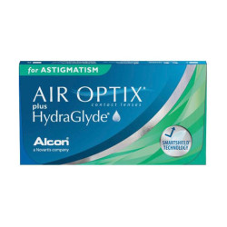SDM Lentes - Lentes de Contato Air Optix Plus Hydraglyde for astigmatismo – 1 caixa