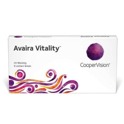 SDM Lentes - Lentes de contato Avaira Vitality – 1 caixa