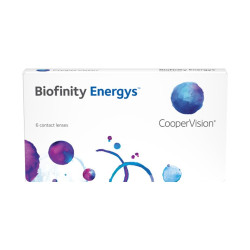 SDM Lentes - Lentes de contato Biofinity Energys – 1 caixa + 1 Renu Advanced 475ml
