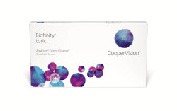 SDM Lentes - Lentes de contato Biofinity Toric – 1 caixa