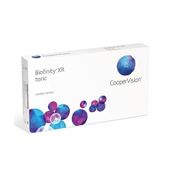 SDM Lentes - Lentes de contato Biofinity XR Toric – 1 caixa