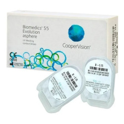 SDM Lentes - Lentes de contato Biomedics 55 Evolution – 1 caixa