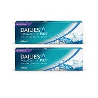 SDM Lentes - Lentes de contato Dailies Aquacomfort Plus Multifocal – 1 caixa