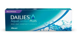 SDM Lentes - Lentes de contato Dailies Aquacomfort Plus Multifocal – 1 caixa