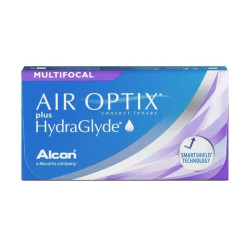 SDM Lentes - Lentes de Contato Air Optix Hydraglyde Multifocal – 1 caixa