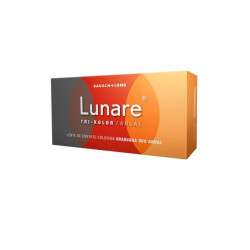 SDM Lentes - Lentes de contato Lunare (sem grau) – anual – par + 1 Renu Fresh 475ml