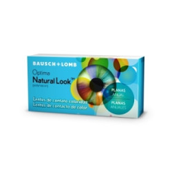 SDM Lentes - Lentes de contato Optima Natural Look – Com Grau – unidade  + 1 Renu Fresh 475ml