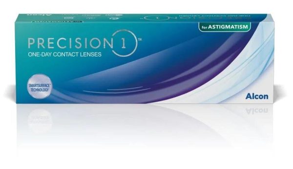 Lentes de contato Precision 1 day tórica conforto por 24 horas